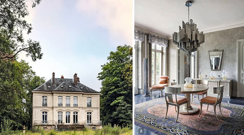 STREAM IN KARL LAGERFELD'S PARIS HOME